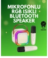 Taşınabilir Bluetooth Karaoke Sistemi – Geniş Pil Kapasitesi