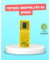 Taşınabilir El Aterisi Gameboy – Klasik Tetris Oyunu, Pil ile Çalışan Mini El Konsolu