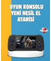 Taşınabilir El Tipi Oyun Konsolu Çoklu Emülatör Destekli 64GB