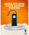 Taşınabilir Elektrikli Oto Motosiklet Bisiklet Lastik Şişirme Pompası