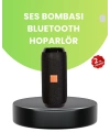 Taşınabilir Kablosuz Hoparlör 2 Woofer 2 Tweeter 12 Saat Oynatma