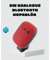 Taşınabilir Kablosuz Hoparlör – 5W Güç, TWS Bağlantı ve 800mAh Pil