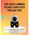 Taşınabilir Lityum Bataryalı Led Gece Lambası ve Projektör