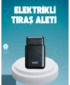 Taşınabilir Mini Elektrikli Tıraş Makinesi | Sessiz ve Güçlü Motor
