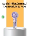 Taşınabilir Şarjlı Su Buharlı Mini Klima Fan