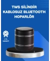 Taşınabilir Silindir Tasarım Bluetooth 5.0 Hoparlör Yüksek Bas Performanslı