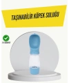 Taşınabilir Su Tasarruflu Köpek ve Kedi Su Şişesi Tek Elle Kullanım Kolaylığı