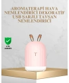 Tavşan Kulak Tasarımlı 200 ml USB Aroma Difüzör ve Hava Nemlendirici