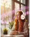 Tavşan Kulaklı Bluetooth Kulaklık Şarjlı Kablosuz Stereo Ses