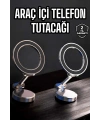 Telefon Tutucu Tüm Arabalara Uyumlu Araç İçi Katlanabilir Manyetik Tasarım