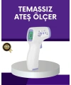 Temassız Ateş Ölçer Dijital Kızılötesi Termometre Hızlı Ölçüm