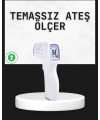 Temassız Termometre Hızlı Ölçüm Güvenli Dijital Ateş Ölçer