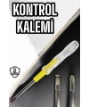 Test Cihazı Kontrol Kalemi Çift Başlıklı Şeffaf Elektrik Testi