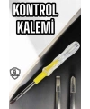 Test Cihazı Kontrol Kalemi Çift Başlıklı Şeffaf Elektrik Testi