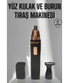 Tıraş Makinesi Kulak Burun ve Yüz Temizleyici Şarjlı Mini