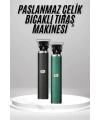 Tıraş Makinesi Profesyonel Paslanmaz Çelik T-bıçak Saç Sakal Ense Vücut