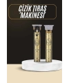 Tıraş Makinesi Şarjlı Çizik Tıraş Paslanmaz Çelik Bıçaklı 4 Taraklı