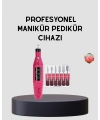Tırnak Matkap Makinesi – Profesyonel Manikür Pedikür Cihazı, Ayarlanabilir Hız ve Sessiz Çalışma