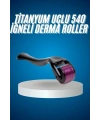 Titanyum Uçlu Derma Roller 540 İğneli 1 mm Gözenek Azaltıcı Akne İzlerine Uygun
