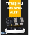 Titreşimli EMS Spor ve Fitness Cihazı Karın Kası Kol Bacak 2025 Model