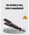 Tost Model Saç Şekillendirici Hızlı Isınan Isı Ayarlı