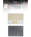 Touchpad Tüm Cihazlara Uyumlu Bluetooth Klavye Touchpad Slim Kablosuz Wifi Q Klavye