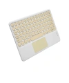 Touchpad Uyumlu Bluetooth Klavye Slim Kablosuz Wifi Q Klavye