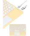 Touchpad Uyumlu Bluetooth Klavye Slim Kablosuz Wifi Q Klavye