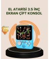 TV Bağlantılı Çift lu Şarjlı Retro Gamepad Seti