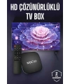TV Box Android Uyumlu 4 Çekirdekli WİFİ Bağlantılı 4K