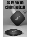 TV Box HD Çözünürlüklü 4 Çekirdekli 8 GB Dahili Hafıza Android Uyumlu