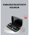 TWS A10s Bluetooth 5.0 Kulaklık Powerbank Şarj Kutulu Mini Tasarım
