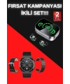 TWS Bluetooth Kulaklık ve Akıllı Saat Uyku Takibi Nabız Ölçer Uzun Pil Ömrü