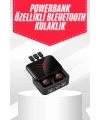 Tws Powerbank Kutulu Dijital Göstergeli Bluetooth Kulaklık Kablosuz Kulakiçi Kulaklık