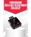 Tws Powerbank Kutulu Dijital Göstergeli Bluetooth Kulaklık Kablosuz Kulakiçi Kulaklık