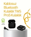 TWS Pro 5 Bluetooth Kulaklık – Gelişmiş Ses Teknolojisi ve Uzun Batarya Ömrü