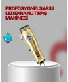 Type-C Şarjlı LCD Ekranlı Profesyonel Saç Sakal Tıraş Makinesi