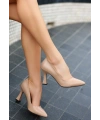 Ulba Nude Cilt Stiletto Ayakkabı