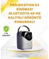 Ultra HD Çözünürlüklü Taşınabilir Projektör – 1920x1080 Piksel Görüntü Kalitesi