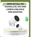 Ultra Pro Full HD ve 4K Destekli 130 İnç Projeksiyon Cihazı