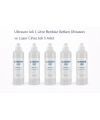 Ultrason Jeli 1 Litre Renksiz İletken Ultrason ve Lazer Cihaz Jeli 5 Adet