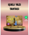 USB Bağlantılı LED Akrilik Çizim ve Not Tahtası