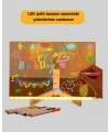 USB Bağlantılı LED Akrilik Çizim ve Not Tahtası