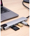 USB C Çoklu Port Adaptör HDMI USB Ethernet SD Kart Hub