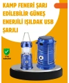 USB Şarjlı Çok Fonksiyonlu Kamp Feneri – Taşınabilir ve Dayanıklı