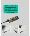 USB Type-C Girişli Şarjlı AA Lityum Pil | 1.5V Sabit Çıkış | 3200mWh (2li Paket)