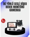 Uzaktan Kontrollü Bebek Kamerası Ninni ve Zoom Özellikli