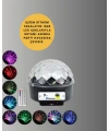 Uzaktan Kumandalı RGB LED Disko Topu Bluetooth Hoparlörlü