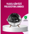 Uzay Temalı Projeksiyonlu Nemlendirici USB Güçlü Gece Lambası