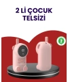 Uzun Menzilli Bebek Telsizi – VOX Modlu, Renkli LCD Ekranlı